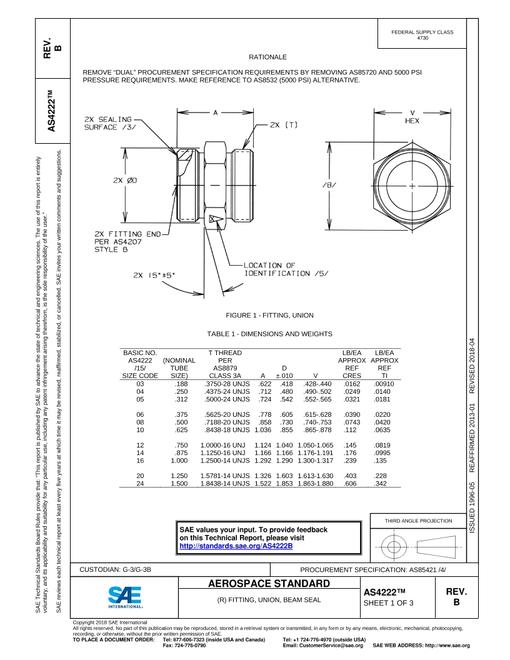 SAE AS4222B