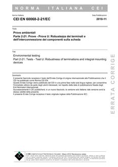 CEI EN 60068-2-21