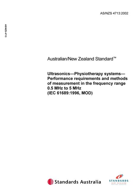AS/NZS 4713:2002