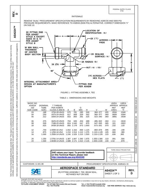 SAE AS4224D