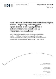 DANSK DS/EN ISO 21187