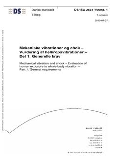 DANSK DS/ISO 2631-1