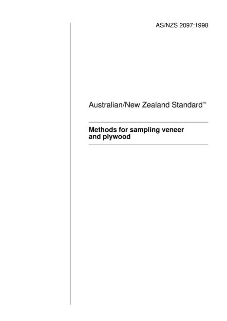 AS/NZS 2097:1998