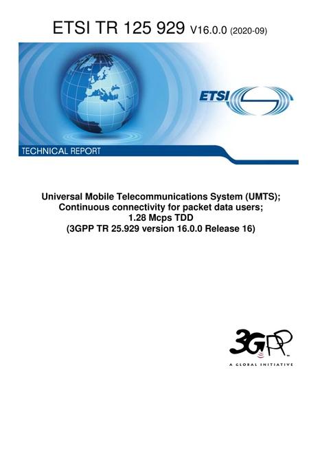 ETSI TR 125 929