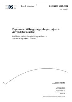 DANSK DS/EN ISO 6927