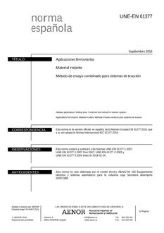 AENOR UNE-EN 61377