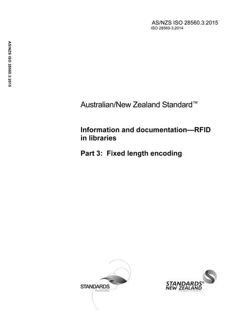 AS/NZS ISO 28560.3:2015