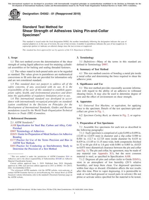 ASTM D4562-01(2019)