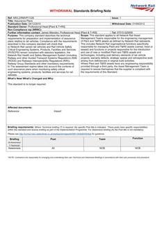 NR NR/L2/RMVP/1326 ISSUE 1