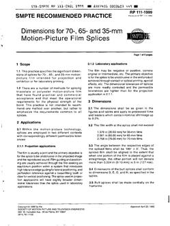 SMPTE RP 111