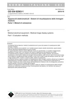 CEI EN 62563-1