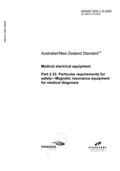 AS/NZS 3200.2.33:2005