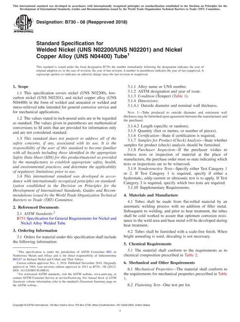 ASTM B730-08(2018)