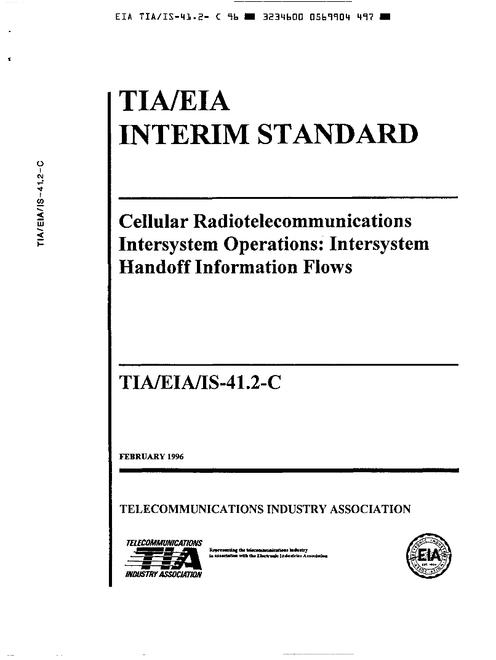 TIA TIA/EIA/IS-41.2-C