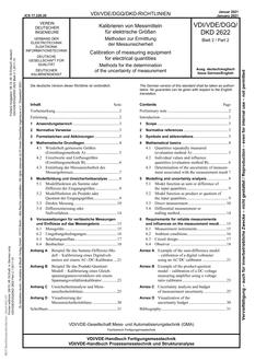 VDI VDI/VDE/DGQ/DKD 2622 BLATT 2