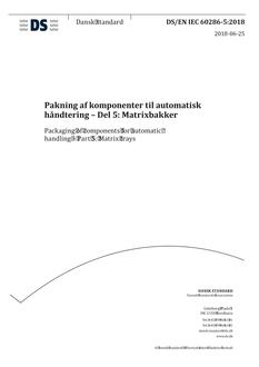 DANSK DS/EN IEC 60286-5