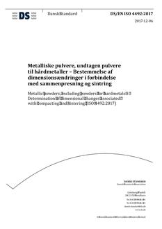 DANSK DS/EN ISO 4492