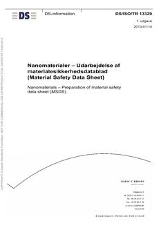 DANSK DS/ISO/TR 13329