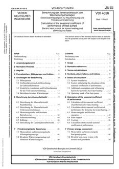VDI VDI 4650 BLATT 1