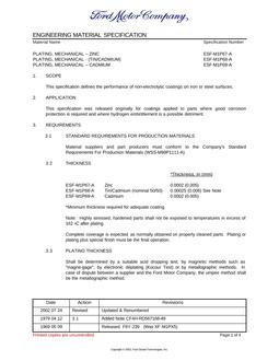 FORD ESF-M1P67-A