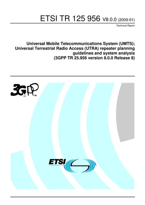 ETSI TR 125 956