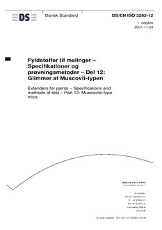 DANSK DS/EN ISO 3262-12