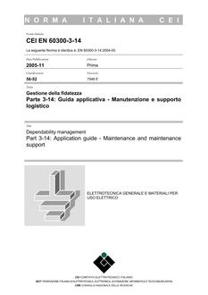 CEI EN 60300-3-14