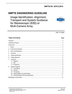 SMPTE EG 2076-2