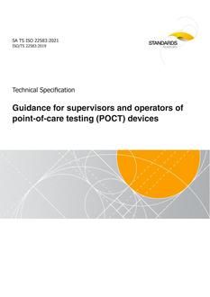 SA TS ISO 22583:2021