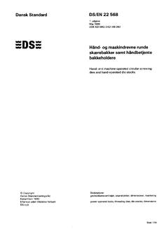 DANSK DS/EN 22568