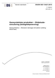 DANSK DS/EN ISO 13427