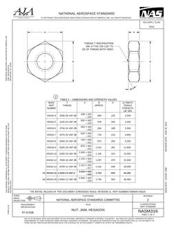 AIA NASM316