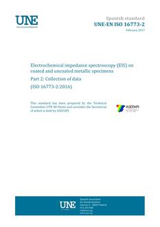 AENOR UNE-EN ISO 16773-2