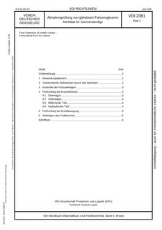 VDI VDI 2381 BLATT 2