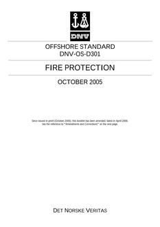 DNV DNV-OS-D301