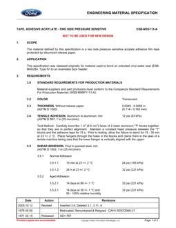 FORD ESB-M3G113-A