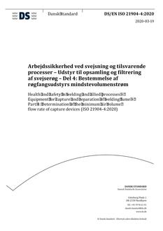 DANSK DS/EN ISO 21904-4