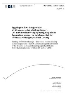 DANSK DS/EN ISO 11855-4
