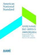 AAMI/ISO 10993-5:2009/(R)2022