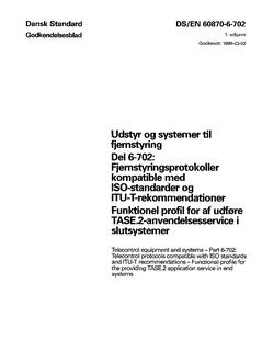 DANSK DS/EN 60870-6-702