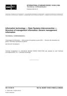 ISO/IEC 10165-5/Cor2:2002