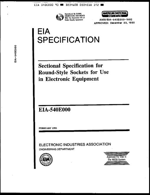 ECIA 540E000