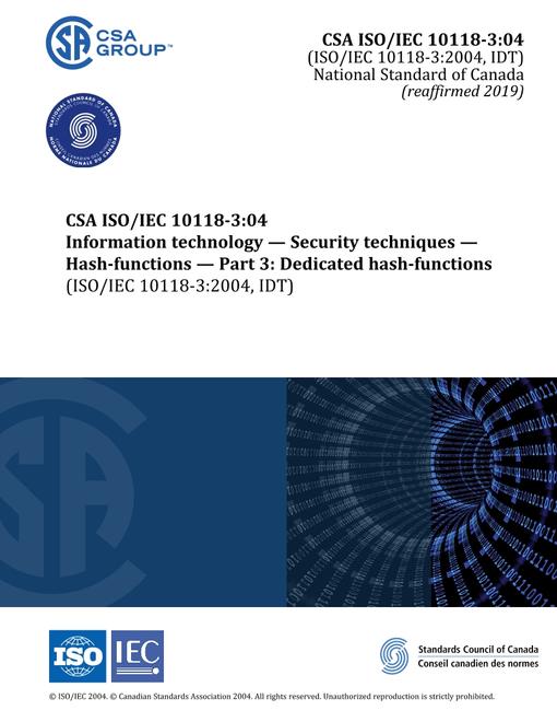 CAN/CSA-ISO/IEC 10118-3-04 (R2019)