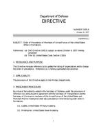 DOD DODD-1005.8