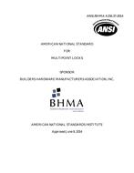 BHMA A156.37-2014