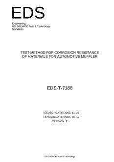 GMKOREA EDS-T-7188