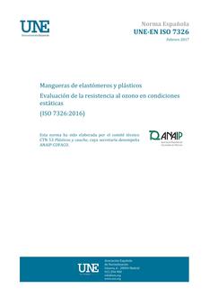 AENOR UNE-EN ISO 7326