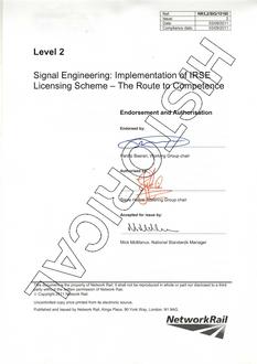 NR NR/L2/SIG/10160 ISSUE 2