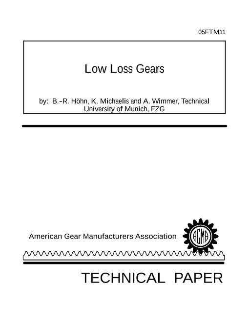 AGMA 05FTM11