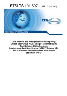 ETSI TS 101 597-1
